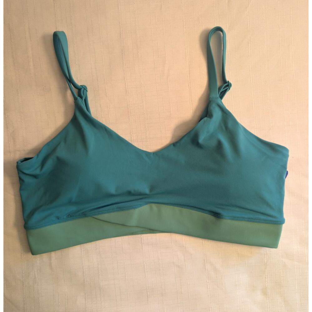 JoyLab Green Sports Bra Large